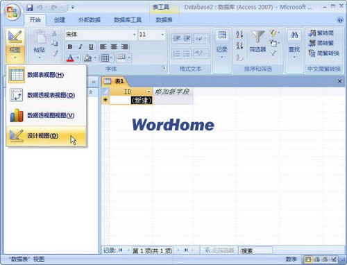 Access2007ĔҕDcOӋҕD