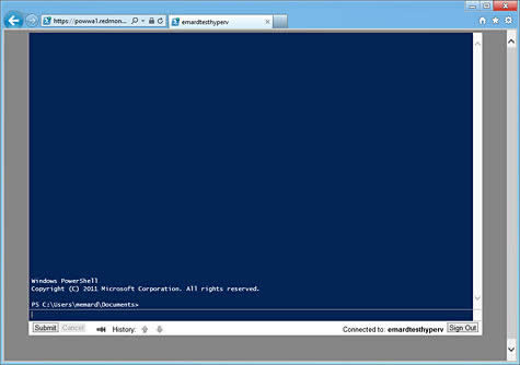 \Windows PowerShell Web Access