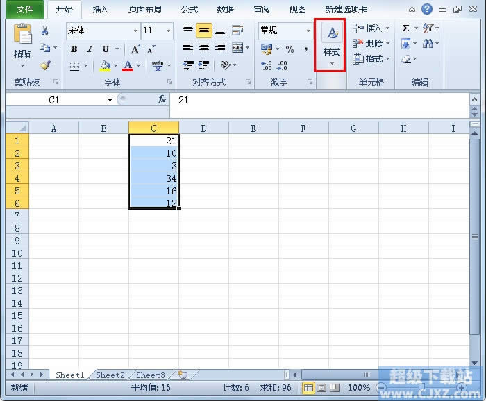 Excel2010×lʽͻ@ʾ 