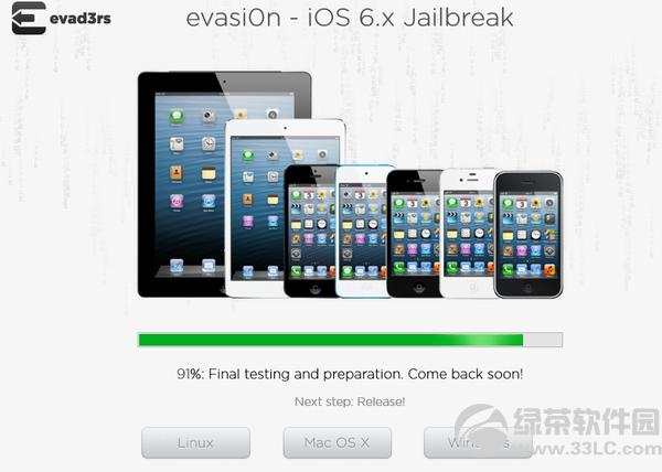 iOS6.xAMԽzevasionٷM(jn)91%