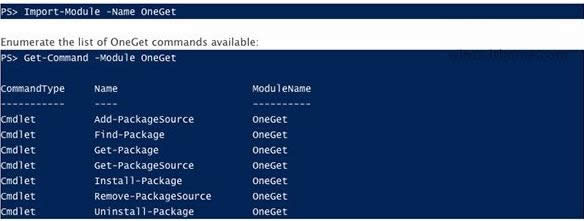 Win10ϵy¼OneGetɶ
