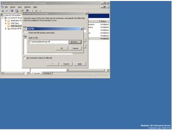 Windows 2003+IIS6.0環境下安裝PHP Windows 2003+IIS6.0環境下安裝PHP