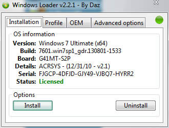 windows7 loader߈DԔf