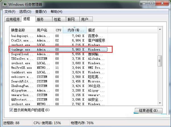 Win7ϵytaskmgr.exeMָɶԽY