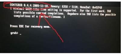 bϵy(bϵy)ʾOEM7grub 0.4.4ĈDԔ̳